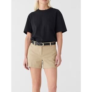 J. Crew Size 14 4" stretch chino short khaki stretch casual summer bbq essential